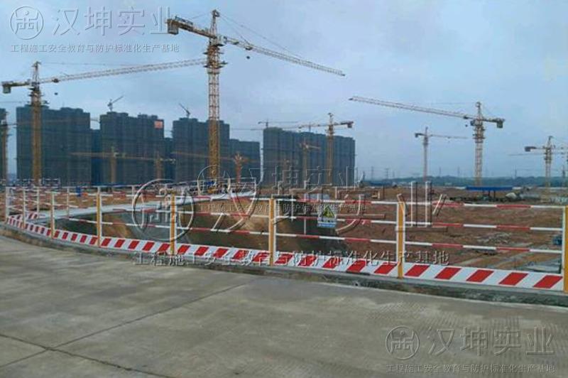 施工安全防护栏的标准 设计制作认准汉坤实业